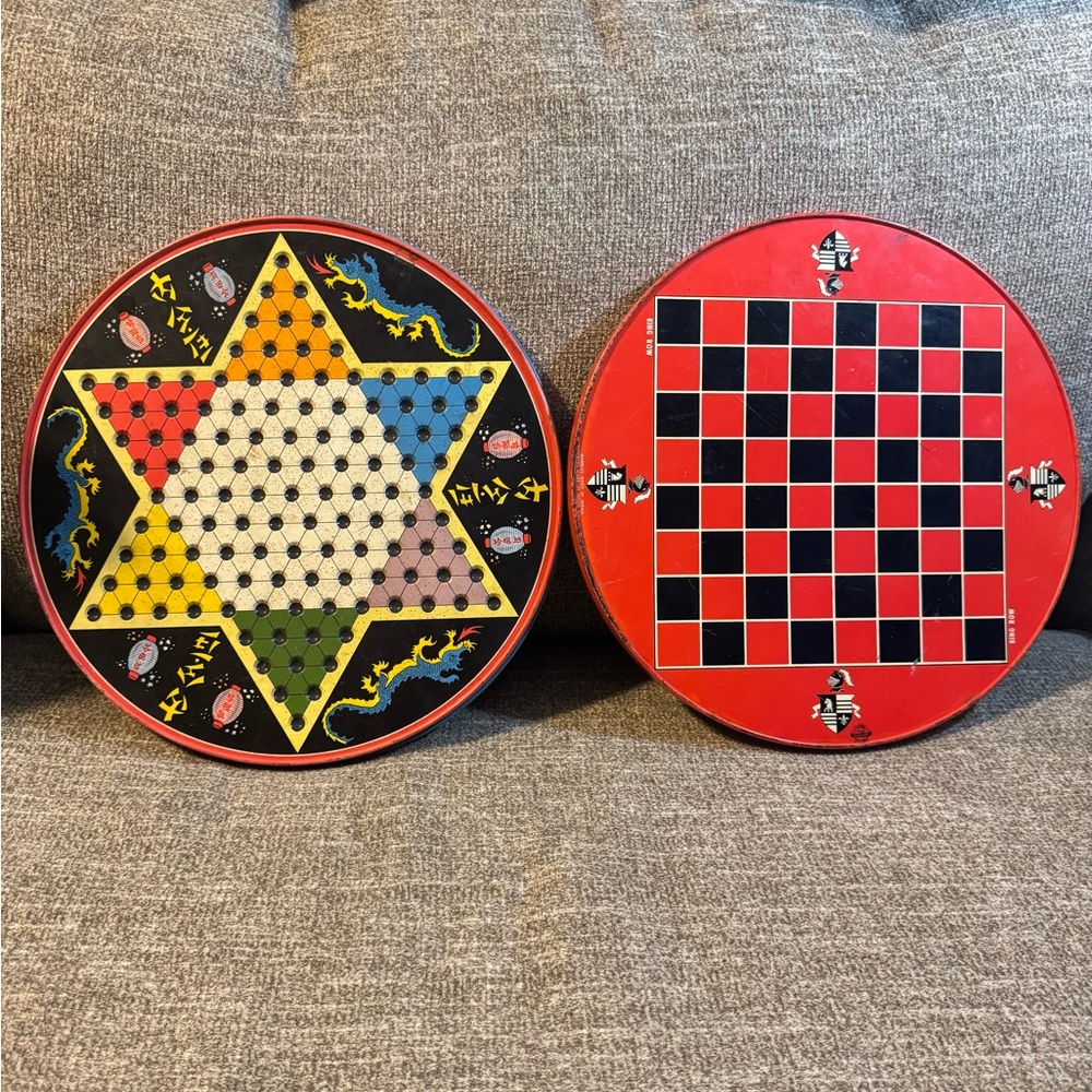 Vintage Chinese Checkers Star Board Game - Multicolor - Picture 5 of 5